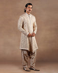 Almond Ivory Sherwani Set