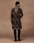 Black Ikat Kurta Set | East