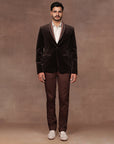 Brown Velvet Tuxedo | East