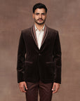Brown Velvet Tuxedo | East