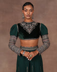 Emerald Sharara Set