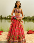Pink & Purple Banno Lehenga Set