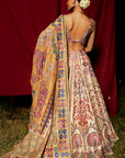 Ivory Banno Lehenga Set
