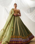 Gul Mehendi Lehenga Set