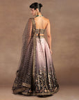Mauve Pink - Black Ombre Lehenga Set