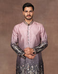 Mave Pink - Black Ombre Kurta Set | East