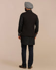 Midnight Black Nehru Jacket
