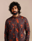 Midnight Blue Kurta