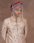 Noir - Blush Pink Embroidered Sehera