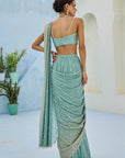 Sufi Pre-Drape Saree