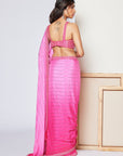 Pink Ivy Saree