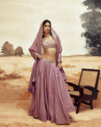 Lilac Johari Lehenga Set 1