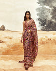 Classic Saree Set - Multicoloured 1