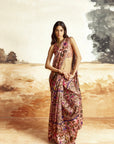 Classic Saree Set - Multicoloured 4
