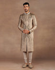 Sage Taupe Sherwani Set