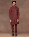 Vinatge Red Kurta Set | East