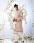 Nude Kiran Dori Sherwani Set