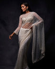 Crystal Pearl Saree