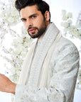 Ocean Grey Kiran Dori Sherwani Set - Ready to Ship