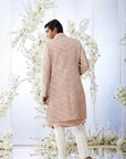 Nude Kiran Dori Sherwani Set
