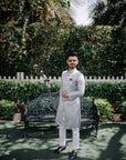 Arctic Pattern Sherwani
