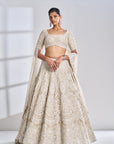 Nude Pearl Lehenga Set