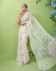 Flower Goddess saree