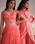 Pink Rose Lehenga