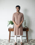 Rose Taupe Kurta Set