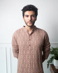 Rose Taupe Kurta Set