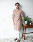 Rose Taupe Kurta Set