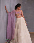 Sea Lavender Lehenga