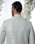 Powder Blue Sherwani Set