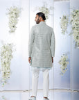 Powder Blue Sherwani Set