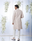 Powder Pink Sherwani Set
