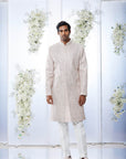Powder Pink Sherwani Set