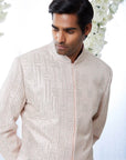Powder Pink Sherwani Set