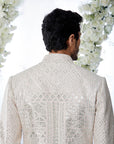Powder Peach Sherwani Set
