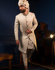 Sharp Chevron Sherwani