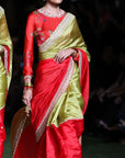Surkh Laal Saree Set
