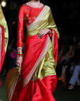 Surkh Laal Saree Set