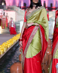Surkh Laal Saree Set