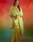 Sonakshi Sinha in Friya Short Kurta Sharara Set