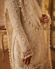 Ivory Pearl Sharara Set
