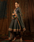 Jamun Mid-Length Kalidaar Set