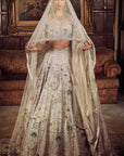 The Kamalbagh Aurum Ekru Lehenga