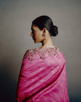 Fuchsia Realm Banarsi Saree