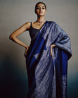 Noir Sapphire Saree
