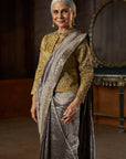 Grey Tissue Saree