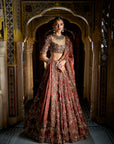 Bronze Gold Lehenga Set